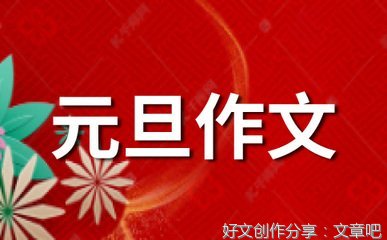 写一篇关于元旦的作文700字