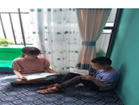 子下些年，书中泪好词好句