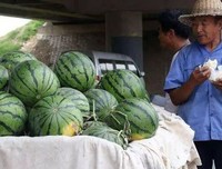 校园故事：老人送给卢俊卿一个西瓜
