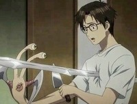 关于寄生兽的优美句子