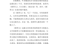 稻草人读后感锦集