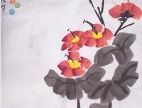 有关采一朵莲花摆在sun下，射出五彩斑斓的句子