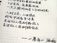 顾城的诗殇