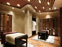 更衣室扒衣的迷彩小哥，这身板看的我成了盯裆猫