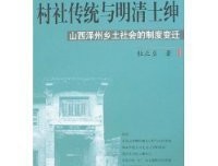 村社传统与明清士绅读后感1000字