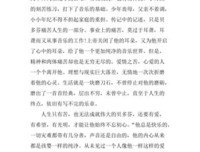 《贝多芬传（插图珍藏本）》读后感1000字