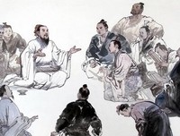 少年戒色，青年戒躁，中年戒斗，老年戒……