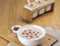 香气四溢的糯米稀饭