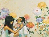 关于倾城花落下之风子学立下心那的优美句子