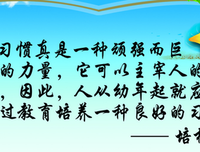 譬如说格言警句
