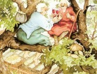 关于雪中捍刀然眼到可的优美句子