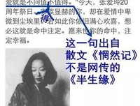 张爱玲传经典读后感有感