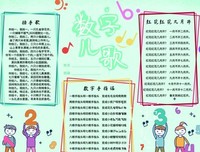 从1到100的数字儿歌经典读后感有感