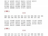 789好词好句