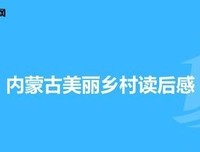 发现内蒙古读后感1000字