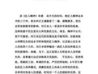 人生需要匠人精神读后感摘抄