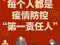 关于疫情 每个人都是健康的第一责任人