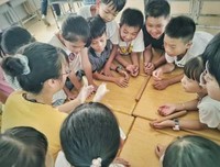 “登塔”社会实践队：少儿版面点课第一讲