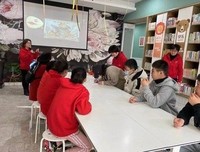 爱伴良文塘 笃学曙光永相随