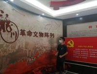 龙川县革命烈士陵园：观人民纪念碑