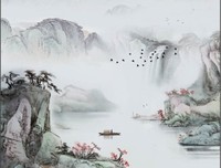 寄情畔水，温存一方