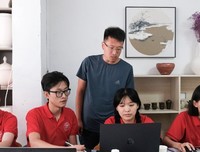 山东理工大学美术学院“艺乡行”社会实践团队“艺”墙