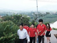 山东理工大学美术学院“艺乡行”社会实践团队开展“艺