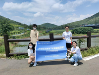 山东理工大学“稷下逐梦 红色传承”实践团前往朱家林村