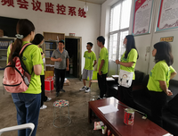 山东理工大学“稷下逐梦，红色传承”实践团与马牧池乡