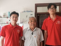 山东理工大学美术学院“艺乡行”社会实践团队开展“艺