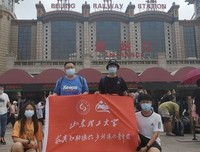“求真知，助振兴”乡村振兴青年团顺利抵达目的地乌兰