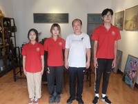 山东理工大学美术学院“艺乡行”社会实践团队访东里镇