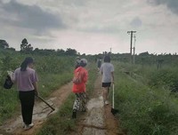 南药科技志愿社会实践队赴金绿宝农庄调研药材