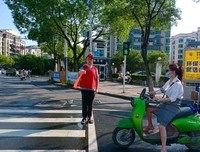 文明城市你我他，公路人行动中