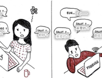 “这些图，这些话，只有异地恋才看得懂”