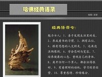 最经典的《风雨哈佛路》经典语句