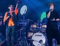 周杰伦阿信同台献胖：“我是听五月天的歌长大的”