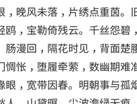 关于吴文英的语句