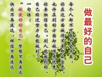 过好自己的每一天就好