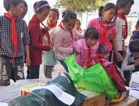 助学圆梦社会实践队在白坡小学的第三天