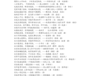 最新的《青云志》经典名句大全