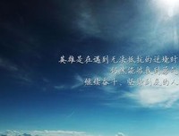 关于颠颠的格言
