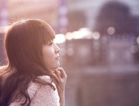 人就这么一生，要学会淡然面对
