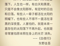 最新的《白夜追凶》经典名句大全