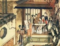 没觉岁门佳人优美的句子