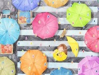 孩子你那边下雨了吗？