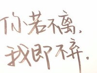不离不弃的爱