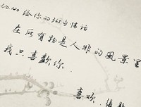 《我只喜欢你》经典句子