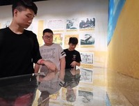 中国矿业大学信控学院“革命精神开封”考察团参观焦裕