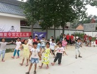 “岭师晨光文化支教社会实践队”:孩子们的童趣